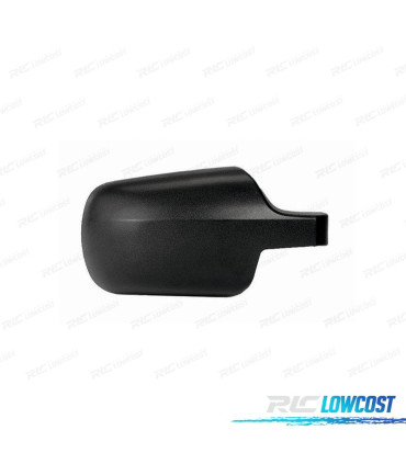 CARCASA ESPEJO DERECHO FORD FIESTA 02-05 NEGRO