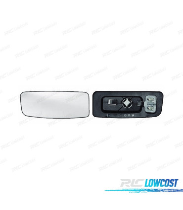 CRISTAL ESPEJO BASE IZQUIERDO VOLKSWAGEN VW CRAFTER 06-16 TERMICO SOPORTE REDONDO