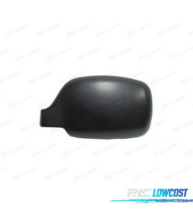CARCASA ESPEJO IZQUIERDO NISSAN KUBISTAR 03- NEGRO