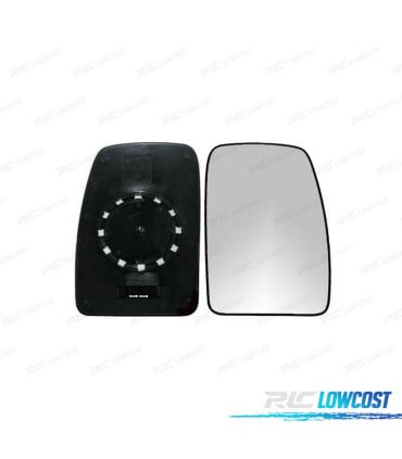 CRISTAL ESPEJO + BASE DERECHO RENAULT MASTER 03-10 TERMICO