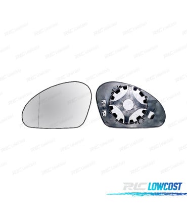 CRISTAL ESPEJO BASE IZQUIERDO SEAT LEON 03-05 ASFERICO TERMICO