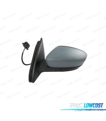 ESPEJO COMPLETO IZQUIERDO SKODA RAPID 12- TERMICO