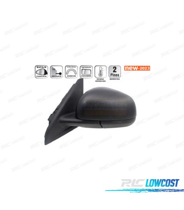 ESPEJO COMPLETO IZQUIERDO SMART FORFOUR 14-
