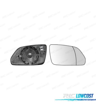 CRISTAL ESPEJO BASE DERECHO SKODA OCTAVIA 04-09 TÉRMICO