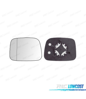 CRISTAL ESPEJO BASE IZQUIERDO VOLKSWAGEN VW CADDY 04-10 ASFERICO