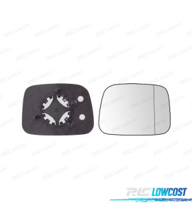 CRISTAL ESPEJO BASE DERECHO VOLKSWAGEN VW CADDY 04-10 ASFERICO