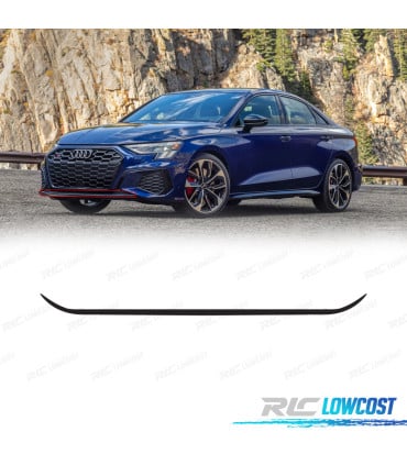 SPOILER LIP AUDI A3 8Y 21- LOOK ELEGANT EDITION NEGRO BRILLO