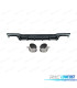 DIFUSOR AUDI A7 19-23 LOOK RS7 NEGRO BRILLO CROMO