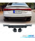 DIFUSOR AUDI A7 19-23 LOOK RS7 NEGRO BRILLO CROMO