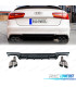 DIFUSOR AUDI A7 19-23 LOOK S7 NEGRO BRILLO