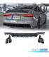 DIFUSOR AUDI A7 18-23 LOOK RS7 NEGRO BRILLO
