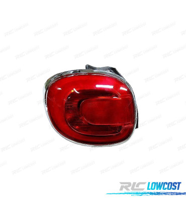 PILOTO IZQ LED PARA FIAT 500L 12-17 CERCO CROMADO