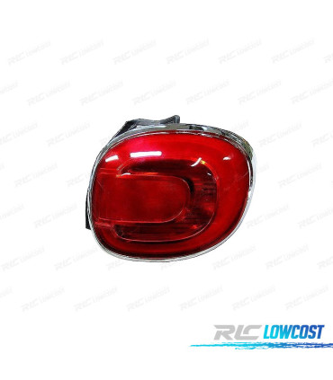 PILOTO DCH LED PARA FIAT 500L 12-17 CERCO CROMADO