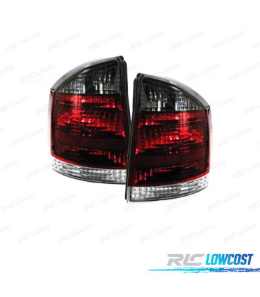 PILOTOS OPEL VECTRA C 02-08 ROJO AHUMADO