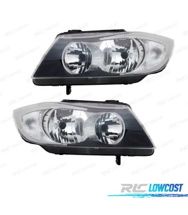 FAROS BMW E90 E91 BERLINA TOURING 05-08 FONDO CROMO