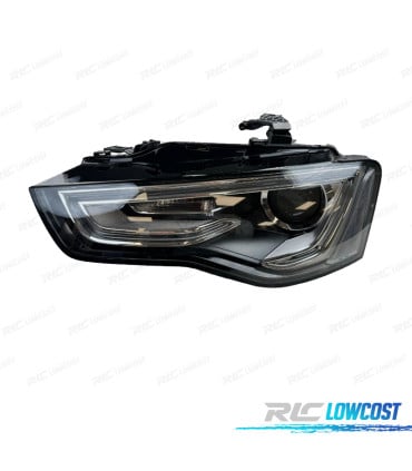 FARO IZQ XENON AUDI A5 11-12 NEGRO