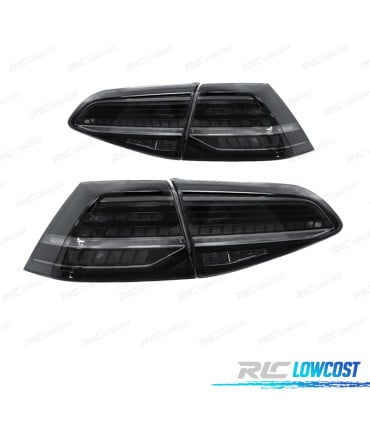 PILOTOS LED VOLKSWAGEN VW GOLF 7 7.5 12-20 INTERMITENTES DINAMICOS AHUMADO