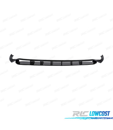 SPOILER LIP AUDI SQ8 18-24 LOOK S LINE NEGRO BRILLO