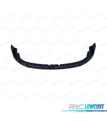 SPOILER LIP BMW F40 HATCHBACK 19-22 LOOK M NEGRO BRILLO