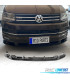 SPOILER LIP VOLKSWAGEN VW TRANSPORTER T6 15-19 NEGRO BRILLO