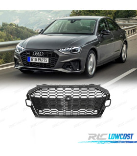PARRILLA AUDI A4 B9 20- LOOK S LINE NEGRO BRILLO