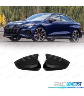 CARCASAS ESPEJOS AUDI A3 8Y 21- NEGRO BRILLO