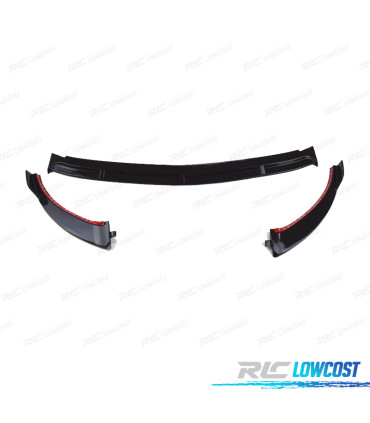 LIP SPOILER FRONTAL MERCEDES CLASE E W213 21- LOOK AMG NEGRO BRILLO