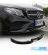 LIP SPOILER FRONTAL MERCEDES CLASE E W213 16-20 LOOK SPORT NEGRO BRILLO