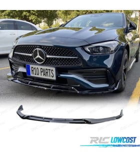 LIP SPOILER FRONTAL MERCEDES CLASE C W206 21- LOOK BRABUS NEGRO BRILLO