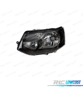 FARO IZQ PARA VOLKSWAGEN VW T5 10-15 NEGRO