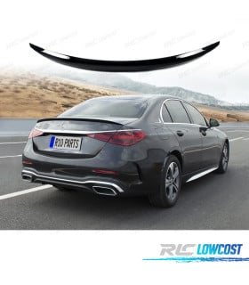 ALERON PESTAÑA MALETERO MERCEDES CLASE C W206 21- LOOK AMG C63 NEGRO BRILLO