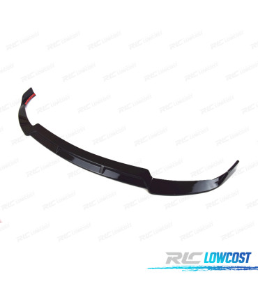 SPOILER LIP MERCEDES CLASE C W205 14-18 LOOK AMG NEGRO BRILLO
