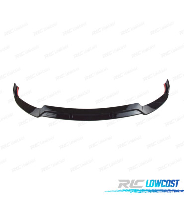 SPOILER LIP MERCEDES CLASE C W205 14-18 LOOK AMG NEGRO BRILLO