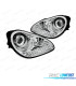 FAROS PARA PORSCHE CAYENNE 02-06 LUZ DIURNA XENON FONDO CROMO