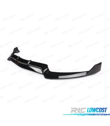 SPOILER LIP MERCEDES CLASE C W205 18-21 LOOK AMG NEGRO BRILLO