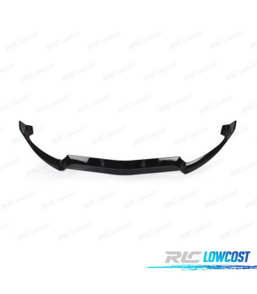 SPOILER LIP MERCEDES CLASE C W205 18-21 LOOK AMG NEGRO BRILLO