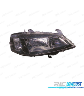 FARO DCH PARA OPEL ASTRA G 98-04 FONDO NEGRO