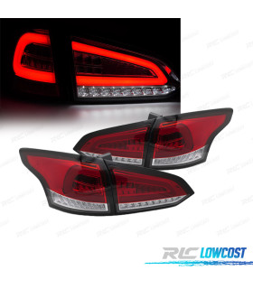 PILOTOS PARA FORD FOCUS MK3 SW 11-18 LED ROJO BLANCO