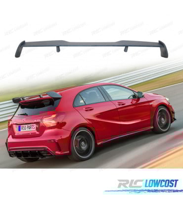 ALERON SPOILER MERCEDES CLASE A W176 12-18 LOOK AMG A45 ABS