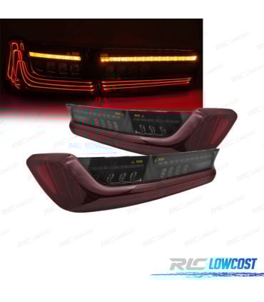 PILOTOS BMW G20 19-22 LED LOOK LASER ROJO NEGRO