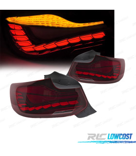 PILOTOS BMW F22 F23 F87 14-21 OLED ROJO