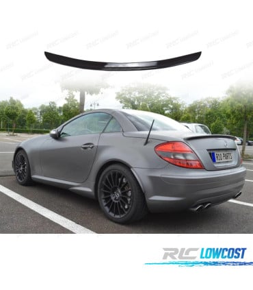 ALERON SPOILER MERCEDES SLK R171 04-11 LOOK AMG NEGRO BRILLO