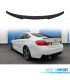 ALERON SPOILER BMW F32 COUPE 13-20 LOOK M4 NEGRO BRILLO