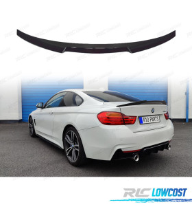 ALERON SPOILER BMW F32 COUPE 13-20 LOOK M4 NEGRO BRILLO