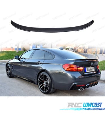 ALERON BMW F36 LOOK M NEGRO BRILLO