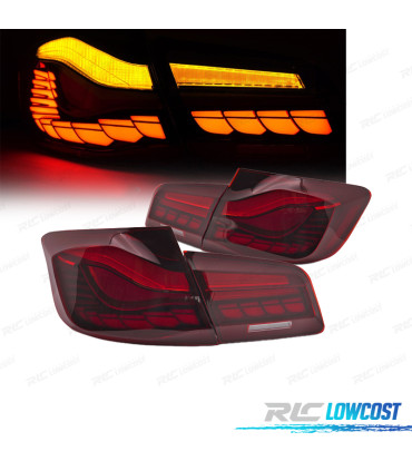 PILOTOS BMW F10 10-17 OLED ROJO