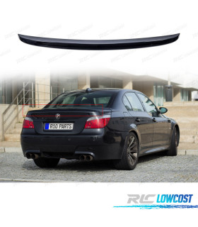 ALERON SPOILER BMW E60 LOOK M5 NEGRO BRILLO 03-10