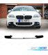 SPOILER LIP FRONTAL BMW F10 F11 LOOK M PERFORMANCE NEGRO BRILLO