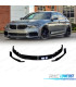 SPOILER FRONTAL BMW G30 G31 SEDAN TOURING 17-19 NEGRO BRILLO