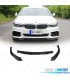 SPOILER FRONTAL BMW G30 SEDAN G31 TOURING 17-19 NEGRO BRILLO